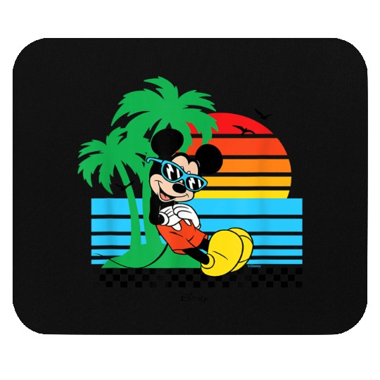 Disney - Mickey Summer Sunset Checker Mouse Pads