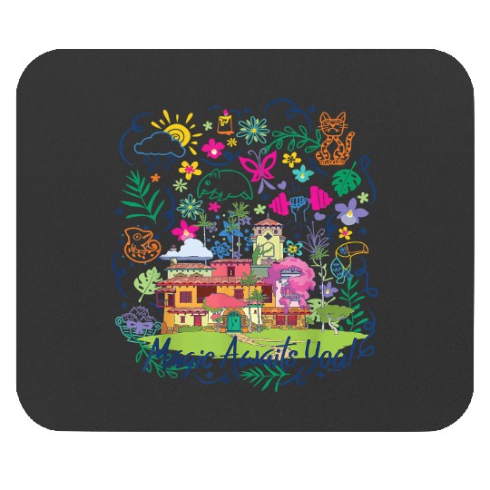 Disney Encanto Magic Awaits you Casa Madrigal Mouse Pads