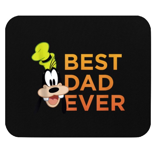Disney Mickey And Friends Fathers Day Goofy Best Dad Ever Mouse Pads