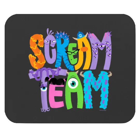 Disney and Pixars Monsters Inc Scream Team Hallo Mouse Pads