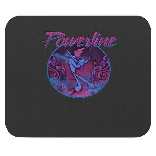 Disney A Goofy Movie Powerline Neon Disco Style Mouse Pads