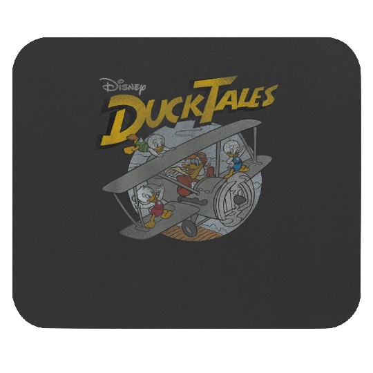 Disney DuckTales Ducks On Airplane Distressed Po Mouse Pads