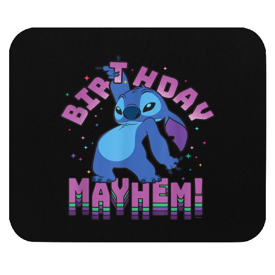 Disney Lilo & Stitch Disco Dance Birthday Mayhem Mouse Pads