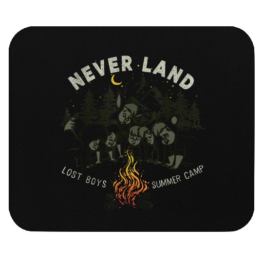 disneys Peter Pan Lost Boys Neverland Summer Camp Mouse Pads