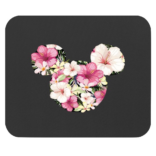 Disney Mickey And Friends Tropical Floral Print Mouse Pads