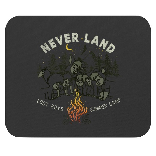 disneys Peter Pan Lost Boys Neverland Summer Camp Mouse Pads