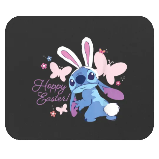 Disney Lilo Amp Stitch Hoppy Easter Bunny And Bu Mouse Pads
