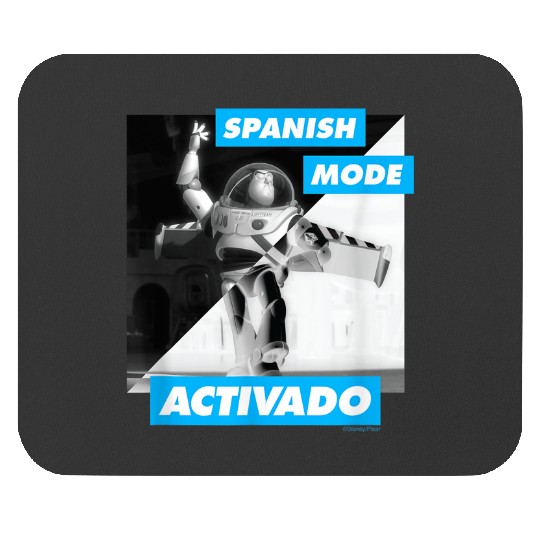 disneys And Pixars Toy Story 3 Buzz Lightyear Spanish Mode Mouse Pads