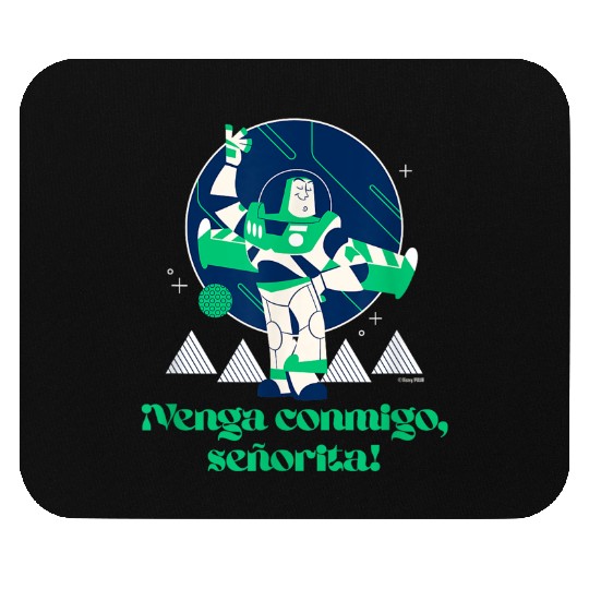 disneys And Pixars Toy Story Buzz Lightyear Spanish Mode Mouse Pads