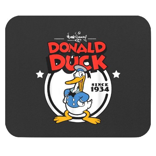 Disney Donald Duck 90th Anniversary Since 1934 Retro Vintage Gifts Trends Mouse Pads