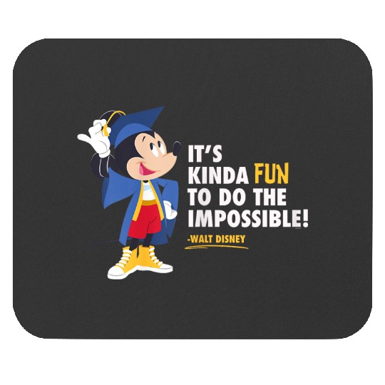 Disney Mickey Mouse Graduation New Grad Do The Impossible Gifts Trends Mouse Pads
