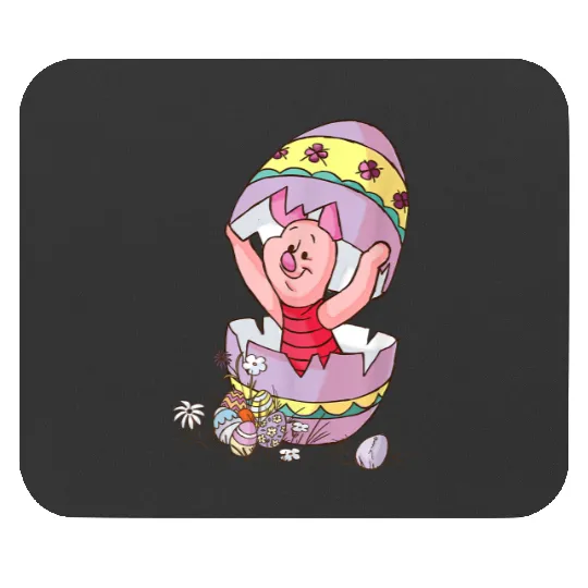 Disney Winnie The Pooh Piglet Easter Egg0 Mouse Pads