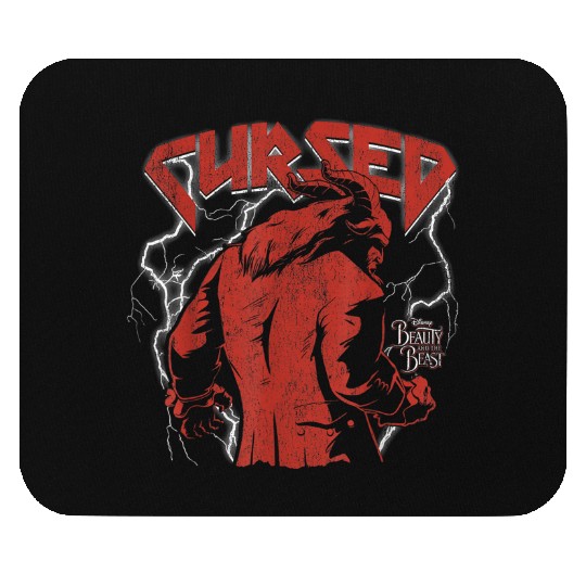 disneys Beauty The Beast Cursed Heavy Metal Mouse Pads