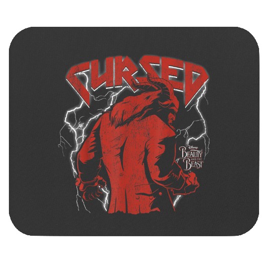 disneys Beauty The Beast Cursed Heavy Metal Mouse Pads