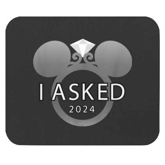 disneys I Asked 2024 Engagement Ring Proposal Mickey Mouse Pads