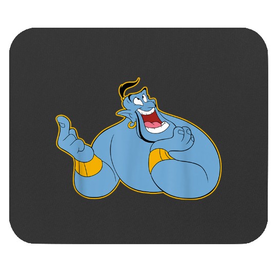 disneys Aladdin Happy Genie 90s Men's Mouse Pads