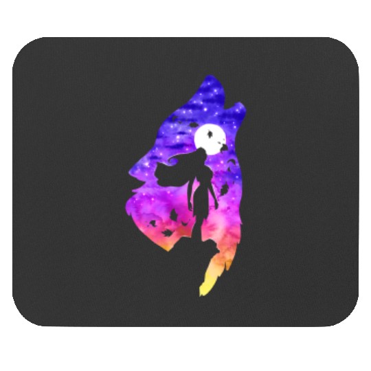 Disney Princesses Pocahontas Colors In The Silhouette 8412 Mouse Pads