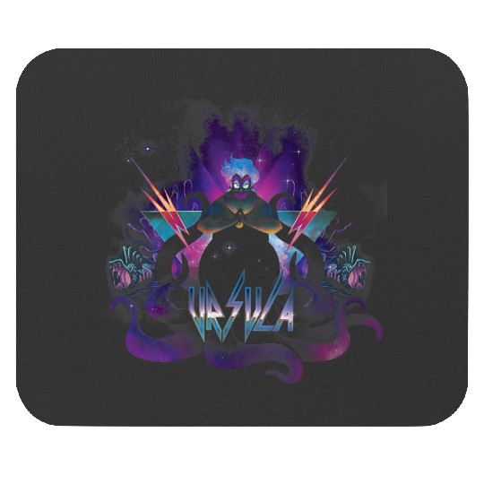 disneys Villains Ursula 80's Style Portrait Mouse Pads