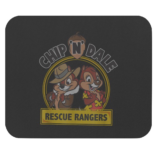 disneys Chip 'n' Dale Rescue Rangers Iconic Logo Mouse Pads