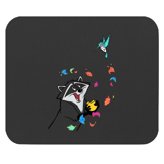 Disney Pocahontas Meeko And Flit Portrait Mouse Pads