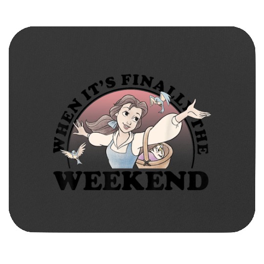 Disney Beauty And the Beast Belle Finally The We Mouse Pads