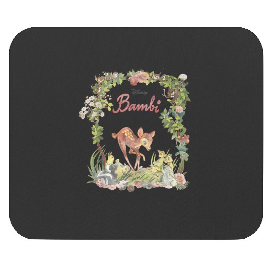 Disney Bambi Floral Portrait Mouse Pads