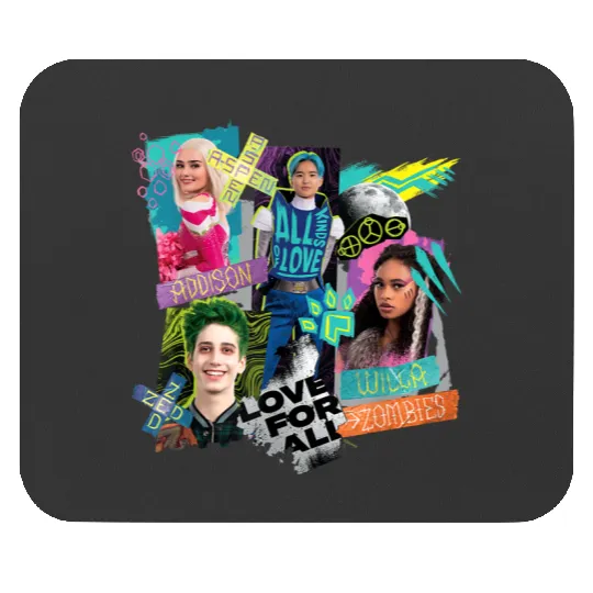 disneys Channel Zombies 3 Love For All All Kinds Of Love Mouse Pads