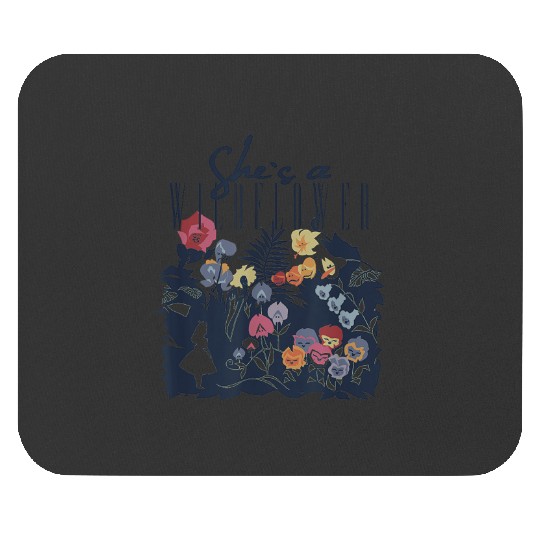 Disney Alice in Wonderland Shes A Wildflower Mouse Pads