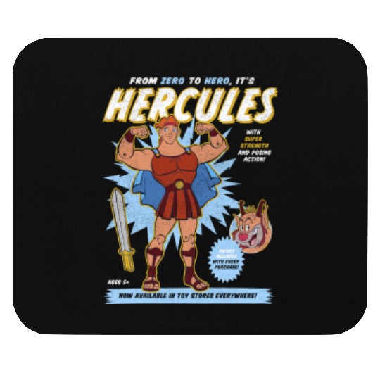 Disney Hercules Action Figure Poster Mouse Pads