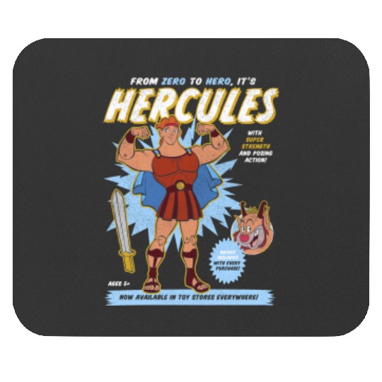 Disney Hercules Action Figure Poster Mouse Pads