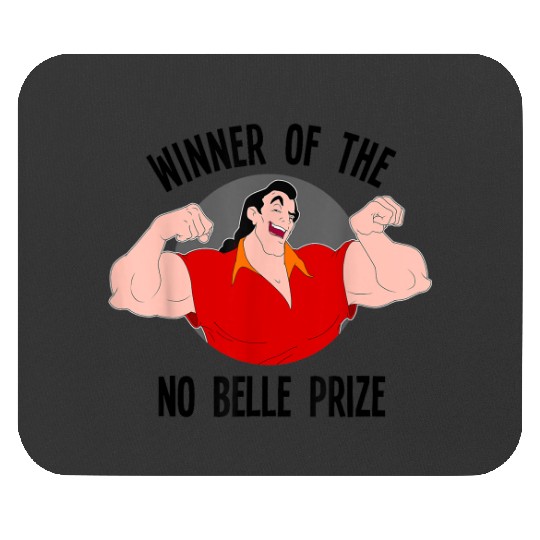 Disney Beauty and the Beast Gaston Winner No Belle Prize Mouse Pads