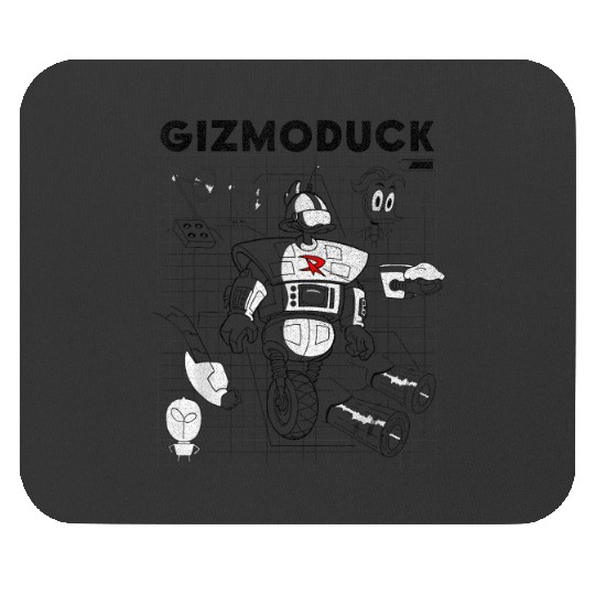 Disney DuckTales Gizmoduck Schematic Mouse Pads