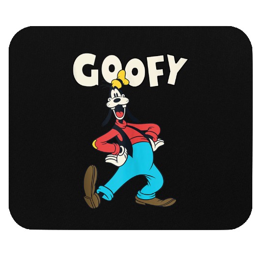 disneys Mickey Classic Goofy Vintage Poster Mouse Pads
