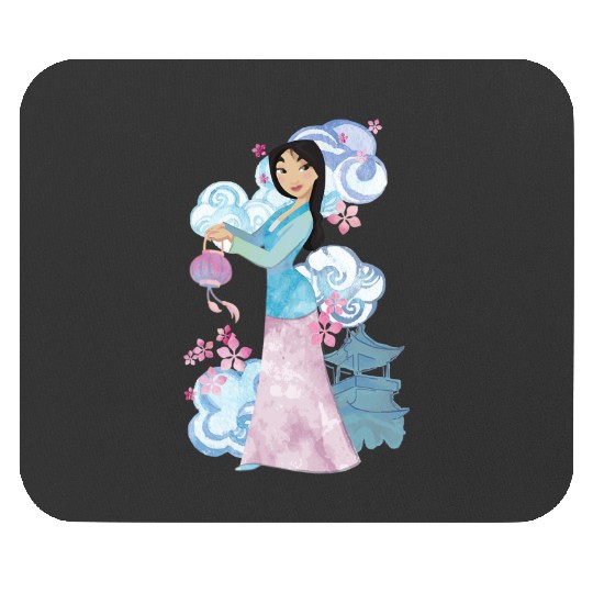 Disney Mulan Watercolor Portrait Mouse Pads