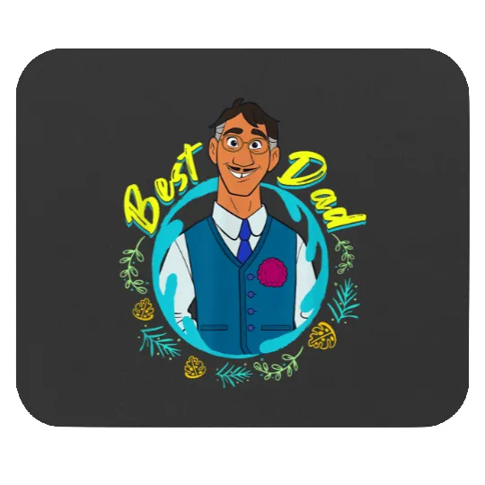 Disney Encanto Agustin Madrigal Best Dad Portrai Mouse Pads