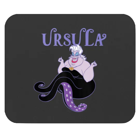 disneys The Little Mermaid Ursula Vintage Villain Portrait Mouse Pads