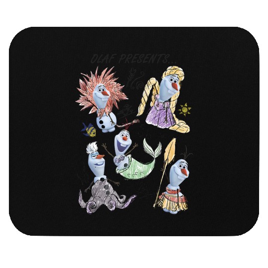 Disney Olaf Presents Classic Costume Sketches Mouse Pads