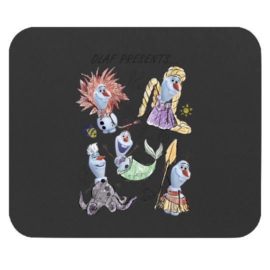 Disney Olaf Presents Classic Costume Sketches Mouse Pads