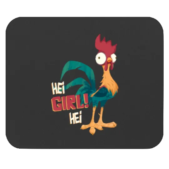 disneys Moana Hei Hei Chicken Hei Girl Hei Mouse Pads