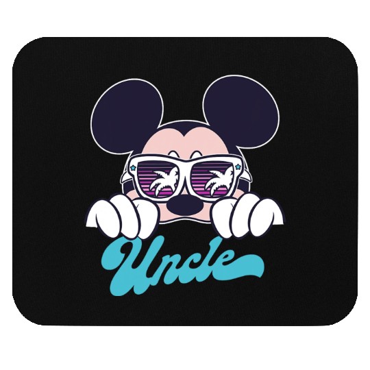 Disney Mickey And Friends Mickey Summer Vibes Uncle Logo Mouse Pads