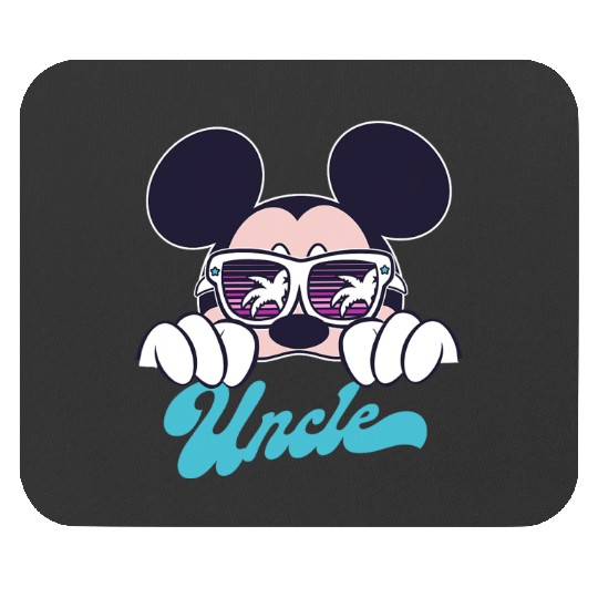 Disney Mickey And Friends Mickey Summer Vibes Uncle Logo Mouse Pads