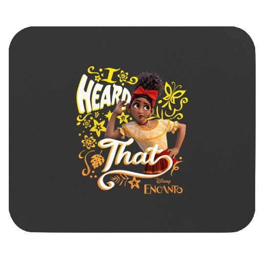Disney Encanto Dolores I Heard That Portrait Mouse Pads