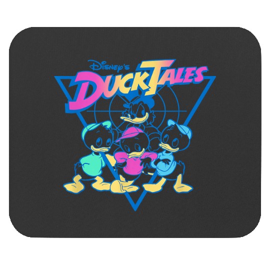Disney DuckTales Vintage Neon Outlines Group Sho Mouse Pads
