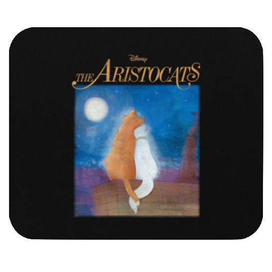 Disney The Aristocats Duchess Thomas Night Sky Portrait Mouse Pads