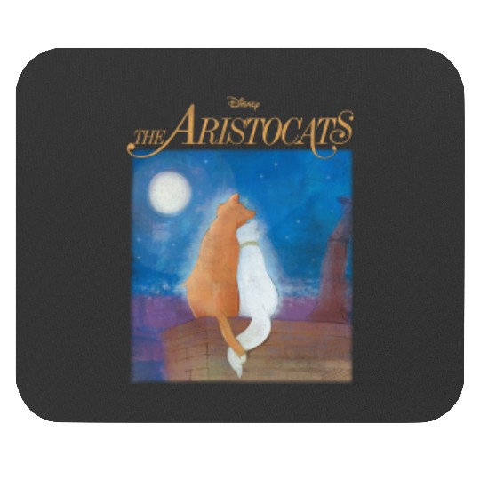 Disney The Aristocats Duchess Thomas Night Sky Portrait Mouse Pads