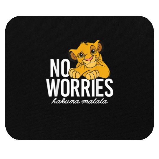 Disney Lion King Classic No Worries Simba Mouse Pads