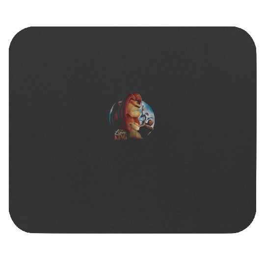 Disney The Lion King Simba Nala Proud Pose Circle Mouse Pads