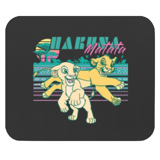 Disney Lion King Retro Simba Nala 90s Hakuna Matata Mouse Pads