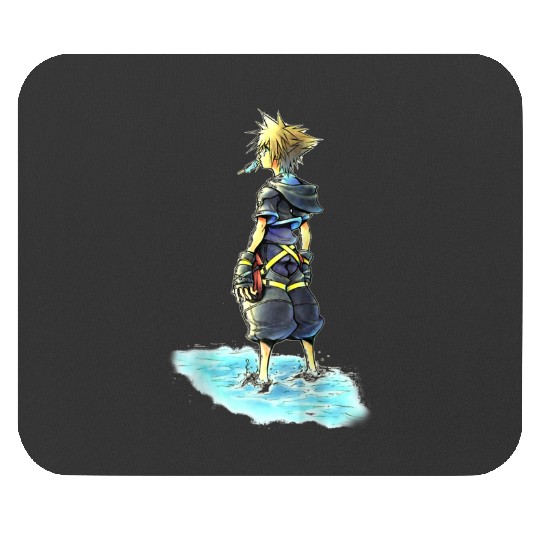 Disneys Kingdom Hearts Sora Sea Salt Ice Cream Sketch Mouse Pads