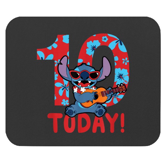 Trend Disney Lilo Stitch Tropical Birthday 10 Years Old Today Gifts Mouse Pads